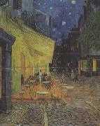 Vincent Van Gogh The Cafe Terrace on the Place du Forum,Arles,at Night (nn04) oil painting on canvas